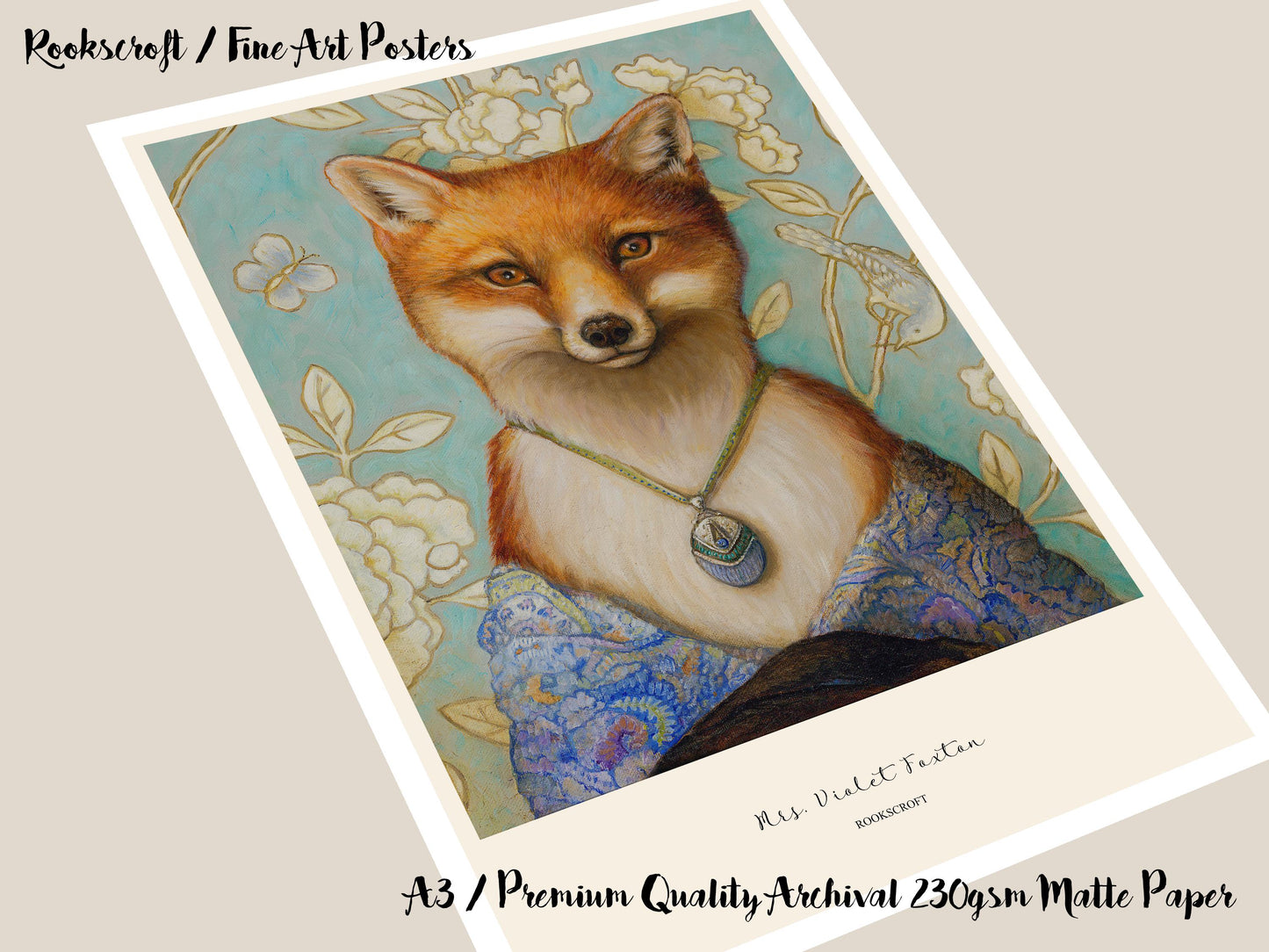 Violet Foxton Art Poster