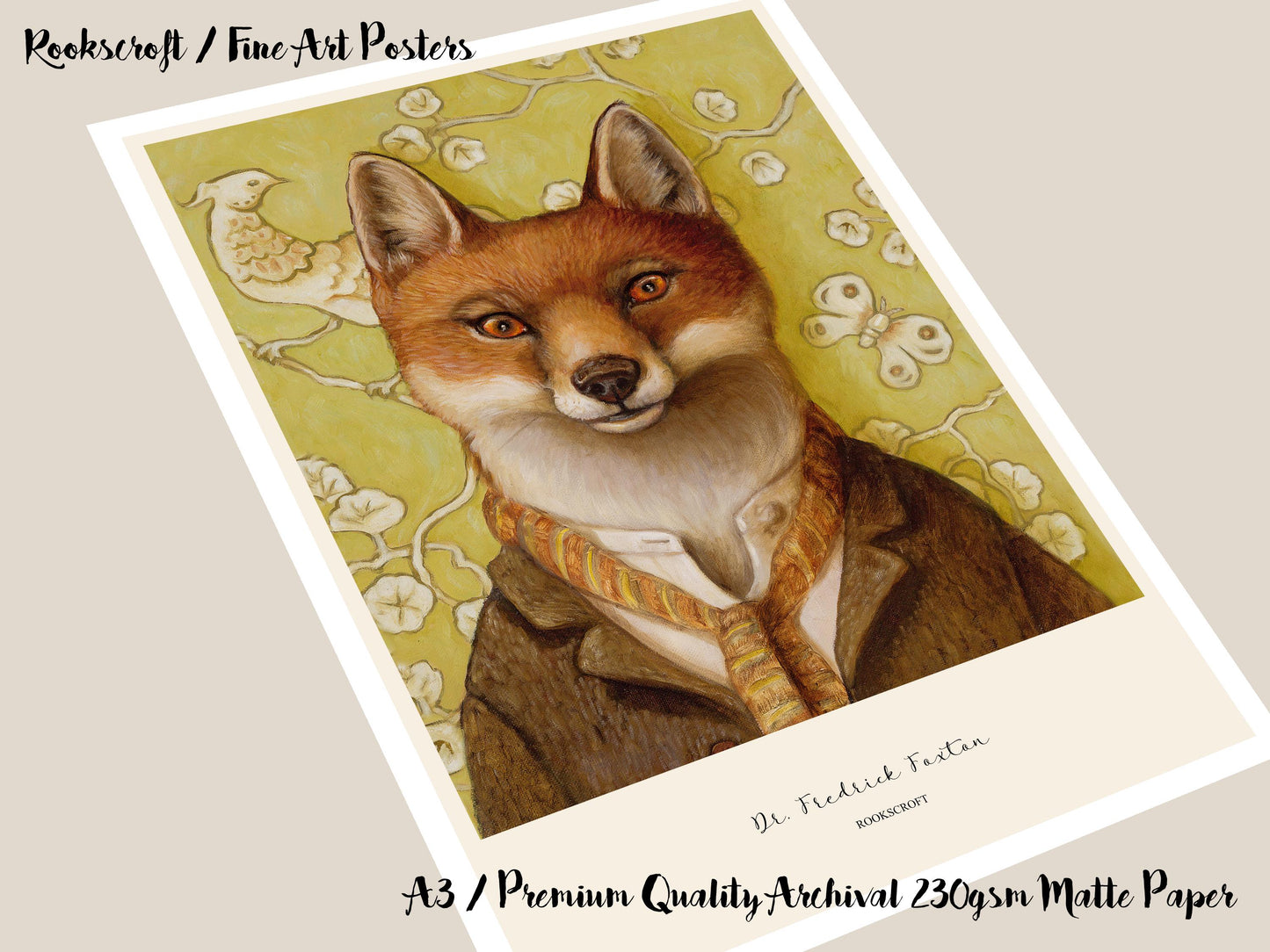 Dr. Fredrick Foxton Art Poster